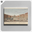 アートパネル-A Perspective View of Covent Garden
 - イェール大学アートギャラリー Canvas.