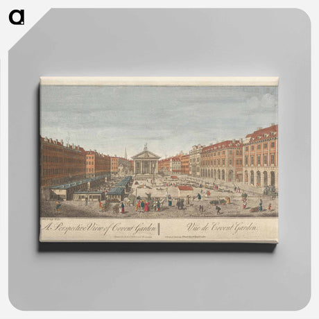 アートパネル-A Perspective View of Covent Garden
 - イェール大学アートギャラリー Canvas.