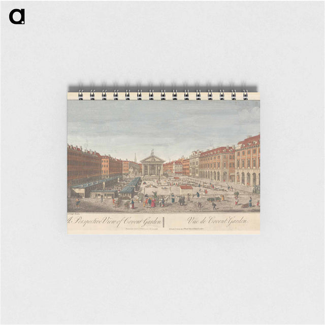 アートメモ帳-A Perspective View of Covent Garden
 - イェール大学アートギャラリー Memo.