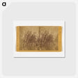 アートポストカード-Falls of the Yosemite (Great Grizzly Bear)
 - エドワード マイブリッジ Postcard.