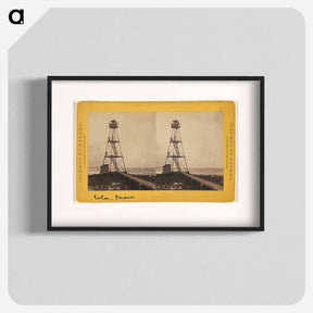 アートポスター-Lookouts at Light House
 - エドワード マイブリッジ Poster.