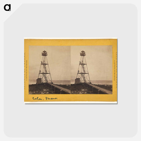 アートポストカード-Lookouts at Light House
 - エドワード マイブリッジ Postcard.