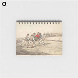 アートメモ帳-Qualified Horses and Unqualified Riders: Returning Home in Triumph. He Disdain'd a Slothful Easey Life; so Took to Hunting
 - イェール大学アートギャラリー Memo.