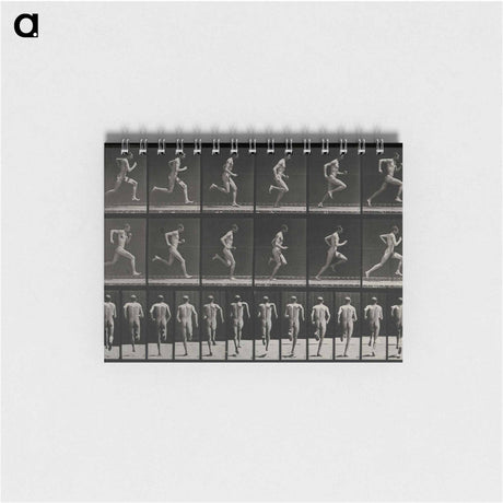 アートメモ帳-Sprinting Man
 - エドワード マイブリッジ Memo.