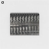 アートメモ帳-Woman with Bowl Ascending Stairs
 - エドワード マイブリッジ Memo.