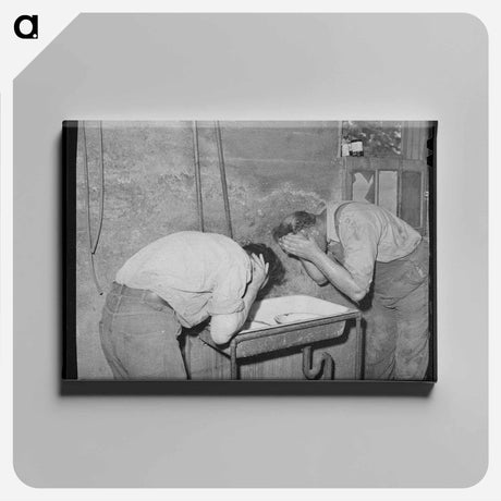 アートパネル-Fiesta Booth, Taos
 - ラッセル リー Canvas.