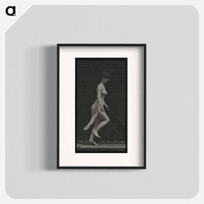 アートポスター-Skipping Woman
 - エドワード マイブリッジ Poster.
