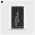 アートポストカード-Skipping Woman
 - エドワード マイブリッジ Postcard.