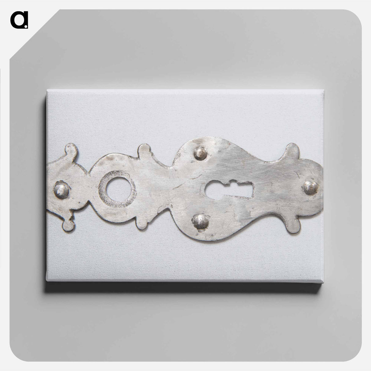 アートパネル-Keyhole and Latch Escutcheon
 - バーンズ・コレクション Canvas.
