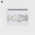 アートメモ帳-Keyhole and Latch Escutcheon
 - バーンズ・コレクション Memo.