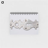 アートメモ帳-Keyhole and Latch Escutcheon
 - バーンズ・コレクション Memo.