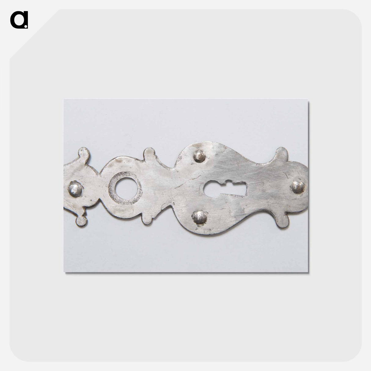 アートポストカード-Keyhole and Latch Escutcheon
 - バーンズ・コレクション Postcard.