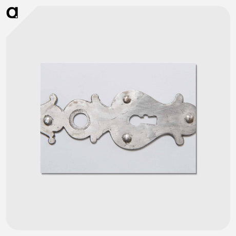 アートポストカード-Keyhole and Latch Escutcheon
 - バーンズ・コレクション Postcard.