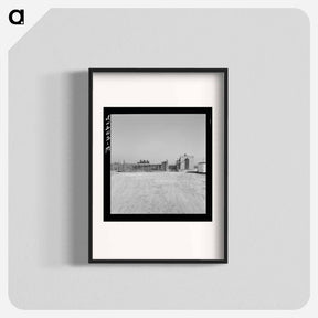 アートポスター-Untitled photo, possibly related to: Country slaughterhouse for use of farmers. One mile north of Nyssa, Malheur County, Oregon - ドロテア ラング Poster.