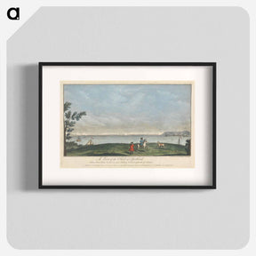 アートポスター-A View of the Fleet at Spithead, Taken from Stone Common near Exbury Distant upwards of 3 Leagues
 - イェール大学アートギャラリー Poster.