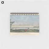 アートメモ帳-A View of the Fleet at Spithead, Taken from Stone Common near Exbury Distant upwards of 3 Leagues
 - イェール大学アートギャラリー Memo.
