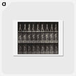 アートポストカード-Man with Load
 - エドワード マイブリッジ Postcard.