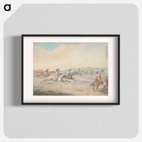 アートポスター-Steeplechasing: The Finish
 - イェール大学アートギャラリー Poster.