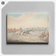アートパネル-Steeplechasing: The Finish
 - イェール大学アートギャラリー Canvas.