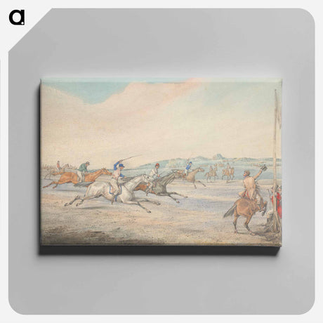 アートパネル-Steeplechasing: The Finish
 - イェール大学アートギャラリー Canvas.