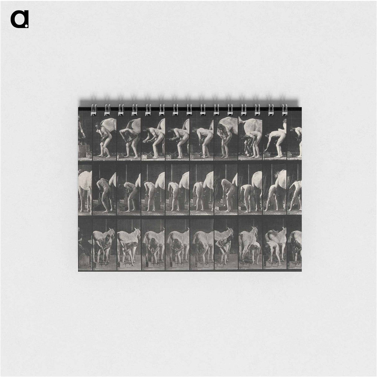 アートメモ帳-Shoeing the Horse
 - エドワード マイブリッジ Memo.
