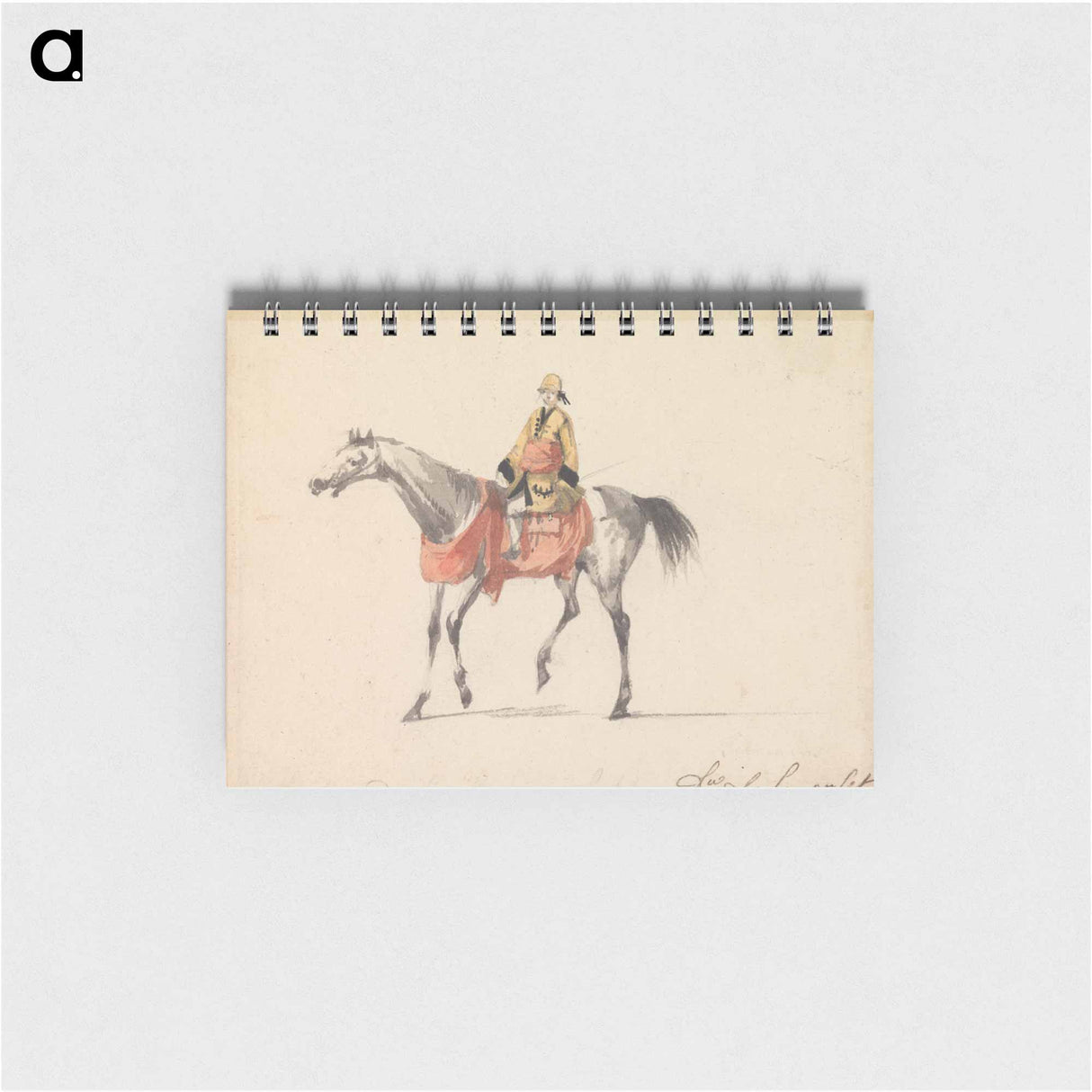 アートメモ帳-The Duke of Somerset on Horseback
 - イェール大学アートギャラリー Memo.