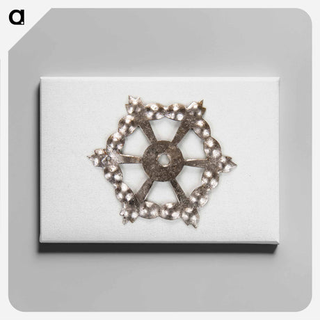アートパネル-Rosette Plaque for Furniture Pull
 - バーンズ・コレクション Canvas.