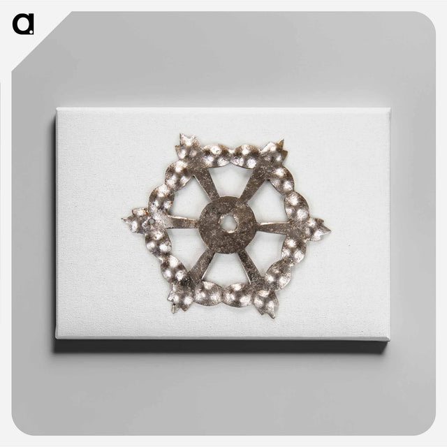 アートパネル-Rosette Plaque for Furniture Pull
 - バーンズ・コレクション Canvas.