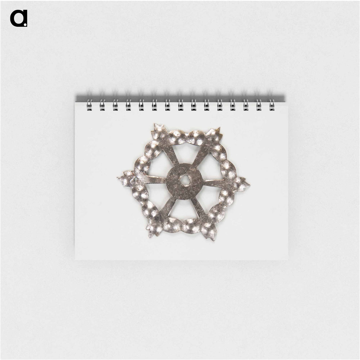 アートメモ帳-Rosette Plaque for Furniture Pull
 - バーンズ・コレクション Memo.