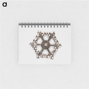 アートメモ帳-Rosette Plaque for Furniture Pull
 - バーンズ・コレクション Memo.
