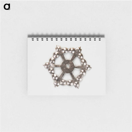 アートメモ帳-Rosette Plaque for Furniture Pull
 - バーンズ・コレクション Memo.