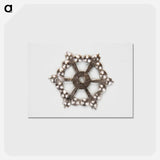 アートポストカード-Rosette Plaque for Furniture Pull
 - バーンズ・コレクション Postcard.