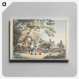 アートパネル-Fox-Hunting
 - イェール大学アートギャラリー Canvas.