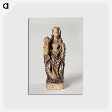 アートポストカード-Saint Barbara
 - バーンズ・コレクション Postcard.