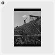アートポストカード-Shasta Dam Tail Tower
 - ラッセル リー Postcard.