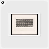 アートポストカード-Water Pouring
 - エドワード マイブリッジ Postcard.