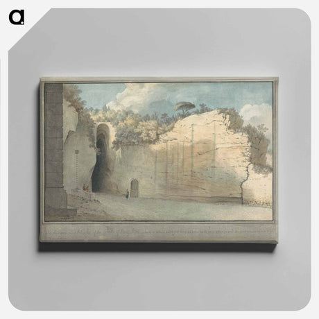 アートパネル-The Grotto at Posillipo
 - イェール大学アートギャラリー Canvas.