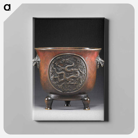 アートパネル-Tripod Vessel with Dragons
 - セントルイス美術館 Canvas.