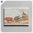 アートパネル-A New Irish Jaunting Carr. The Tandem - or Billy in His Sulky
 - イェール大学アートギャラリー Canvas.