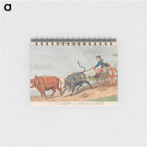 アートメモ帳-A New Irish Jaunting Carr. The Tandem - or Billy in His Sulky
 - イェール大学アートギャラリー Memo.