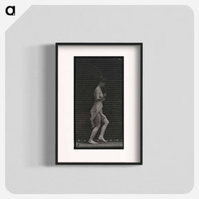 アートポスター-Skipping Woman
 - エドワード マイブリッジ Poster.