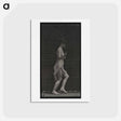 アートポストカード-Skipping Woman
 - エドワード マイブリッジ Postcard.