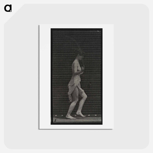 アートポストカード-Skipping Woman
 - エドワード マイブリッジ Postcard.