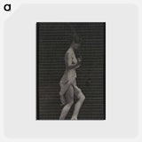 アートポストカード-Skipping Woman
 - エドワード マイブリッジ Postcard.