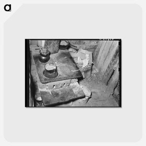 アートポストカード-Stove in Mexican House
 - ラッセル リー Postcard.