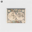 アートメモ帳-Orbis Terrarum Nova et Accuratissima Tabula
 - ボストン公共図書館 Memo.
