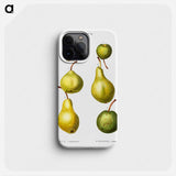 Pear, Pyrus communis - ピエール ジョゼフ ルドゥーテ Phone Case.