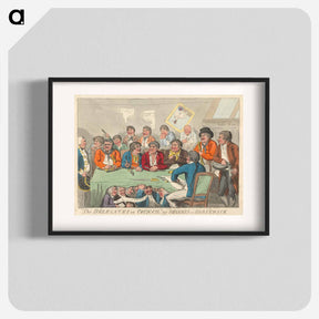アートポスター-The Delegates in Council or Beggars on Horseback
 - イェール大学アートギャラリー Poster.