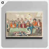 アートパネル-The Delegates in Council or Beggars on Horseback
 - イェール大学アートギャラリー Canvas.