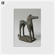 アートポストカード-Horse on Openwork Stand
 - バーンズ・コレクション Postcard.